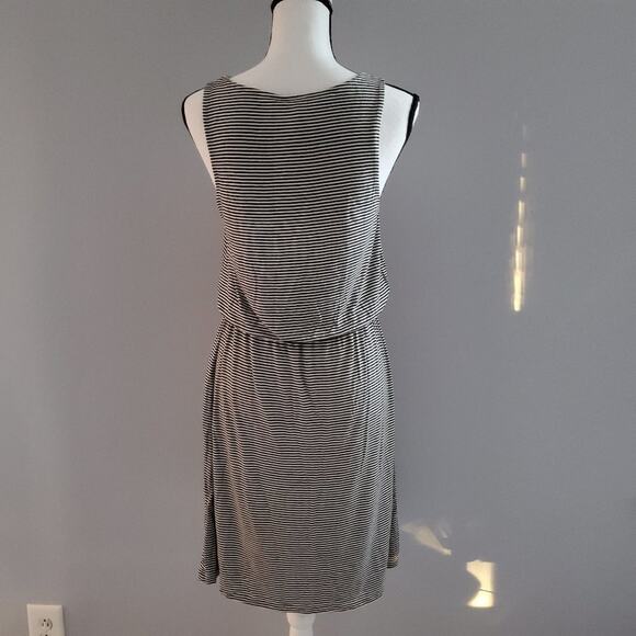 H&M Basic Striped Sleeveless Tee Dress Size S - Picture 2 of 8